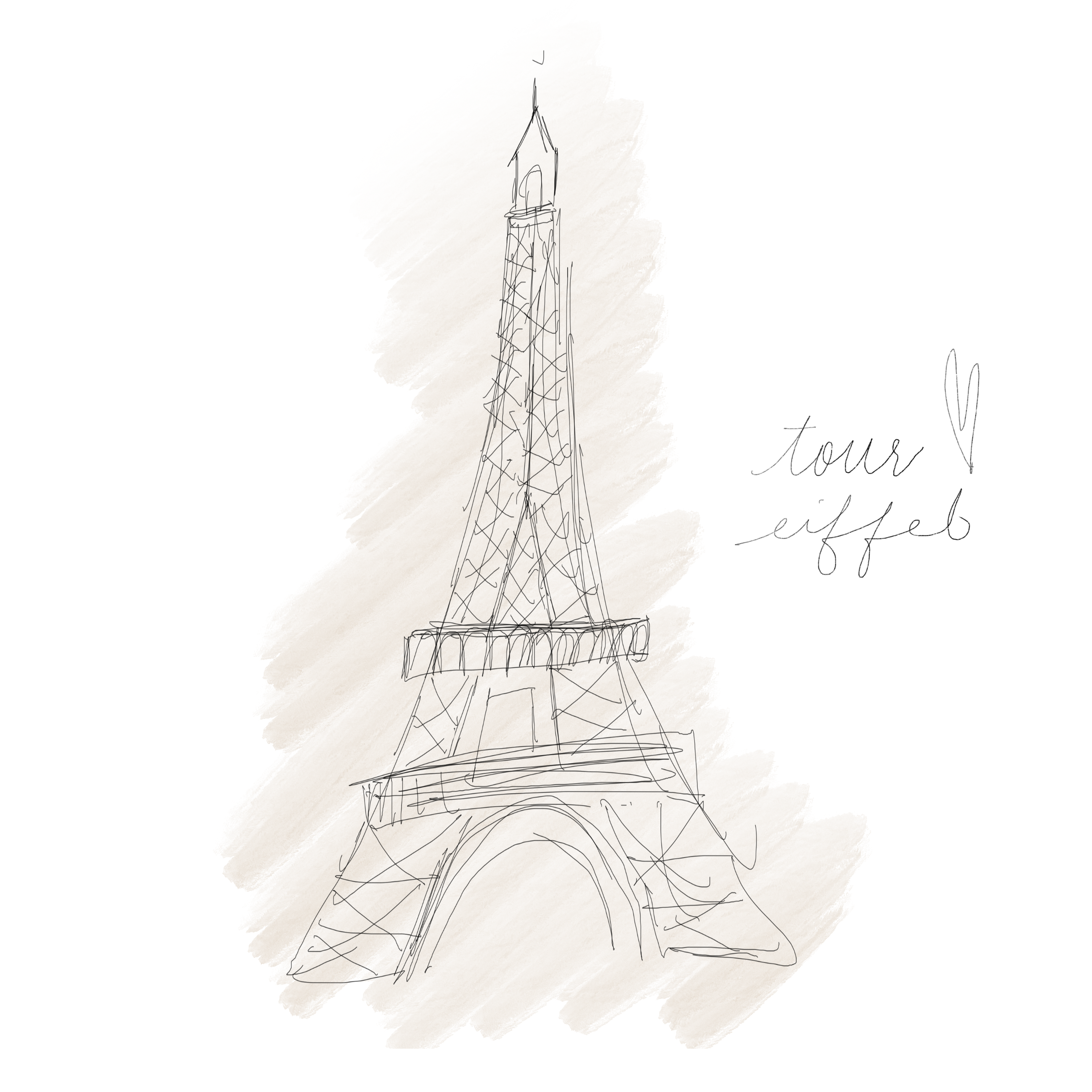Eiffel Tower artwork